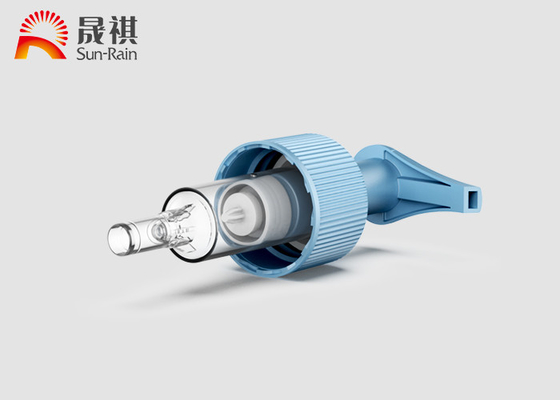 High Viscosity Blue Bottle Lotion Pump Dispenser Liquid Cream Pump