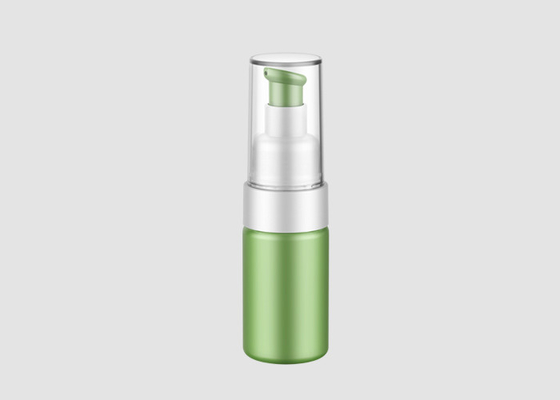 Green Pet Pump Lotion Bottles Screw Cosmetic Pet Bottle Packaging