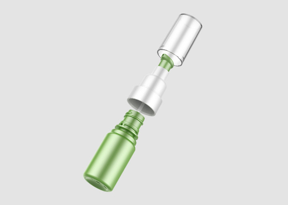 Green Pet Pump Lotion Bottles Screw Cosmetic Pet Bottle Packaging